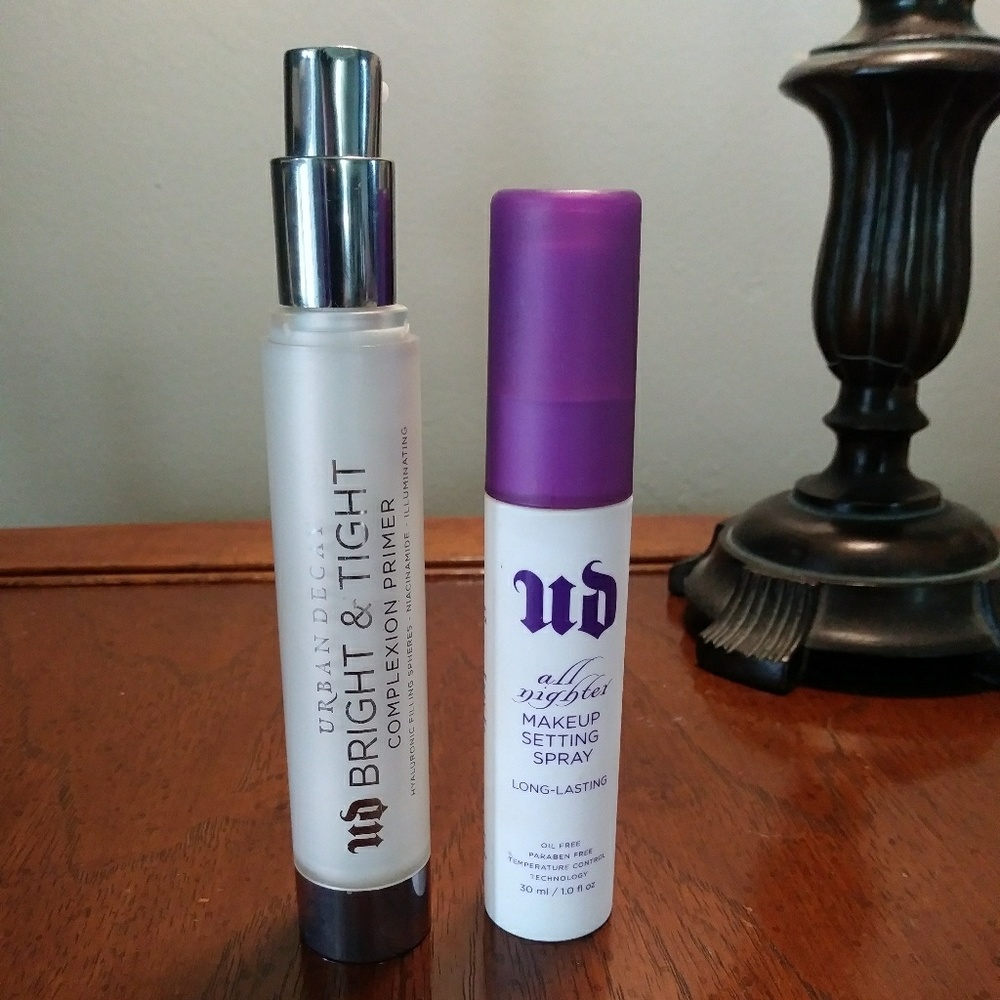 Urban Decay primer and setting spray